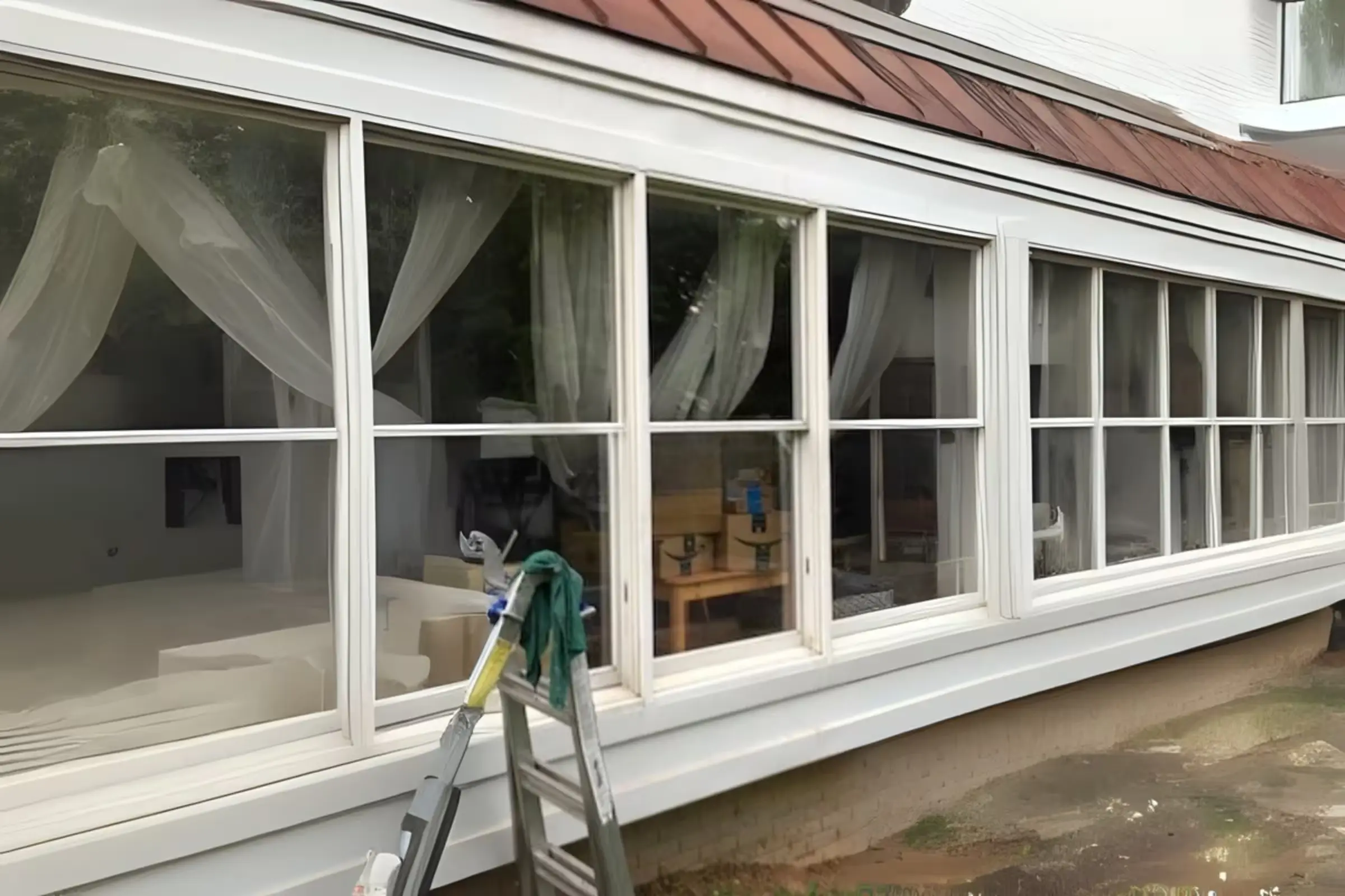 After window cleaning