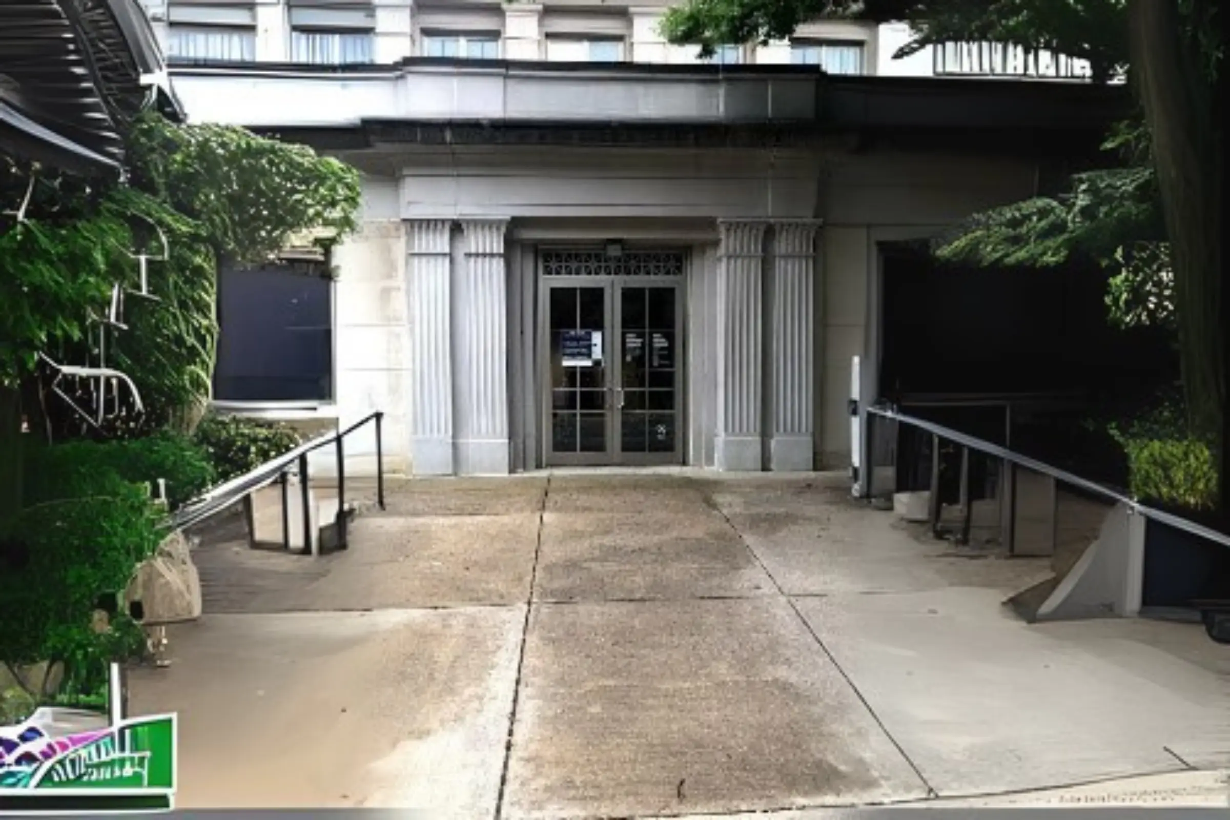 Before commercial power washing