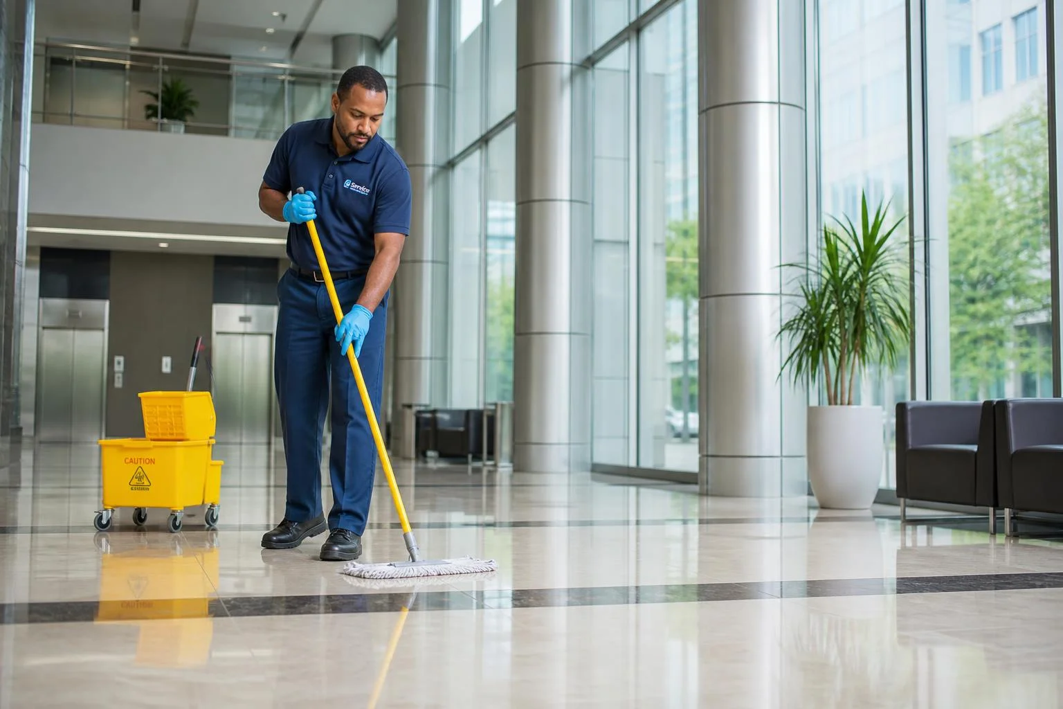 Commercial cleaning services